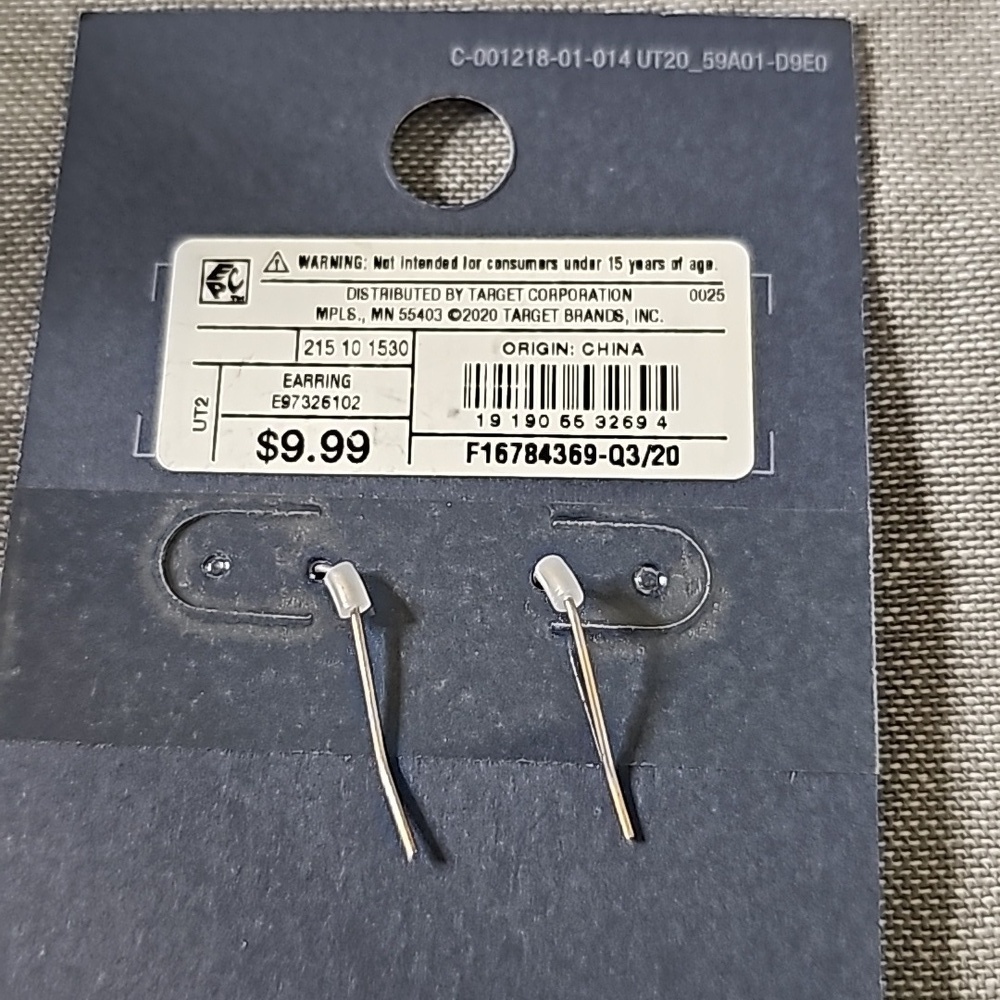 NWT Semi Precious, Nickel Free, Universal Thread Goods Co. Dangle Earrings - Picture 5 of 8
